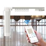 2.2m Diy Electric Curtain Track 433.92MHz Tuya Motorized Curtain Track System for sale
