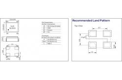 China 3N Series SMD 3225 Crystal Oscillator 1MHz To 220MHz Low Power Consumption supplier