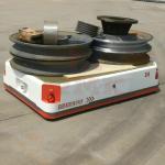Heavy Duty Material Trackless Transfer Trolley PLC Control Directional Movement
