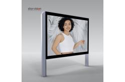 China Pole Mount IP55 100w Light Box Advertising Displays Static Backlit Billboard supplier