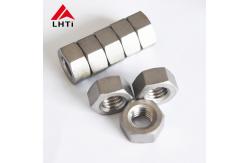 China Industrial Titanium Hex Bolt Screw , Grade 2 DIN934 Titanium Hex Nuts supplier