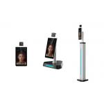 All In One Temperature Kiosk Non Contact Infrared Thermometer For Body Temperature for sale