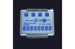 China 7 Segment Numeric LCD Panel REACH FSTN Positive For Thermostat supplier