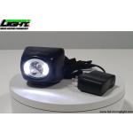 Kl4.5lm Digital LED Miners Cap Lamp 1.3 Watts 8000lux With Time / Battery Status Display for sale