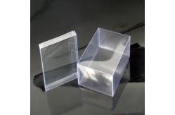 China Clear 1mm Square Plastic Box Packaging PETG Threaded Individual Macaron Box supplier