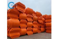 China Mud / Sand / Slurry Plastic Dredging Pipe Floats With Foam Filled supplier