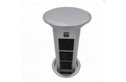 China Countertop Waterproof USB Socket Smart Pop - Up Power Socket With CE RoHS Certificate supplier