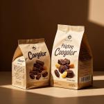​Industrial-Grade BOPET Coffee Pouches Matte Black Finish & Pallet Ready Stacking