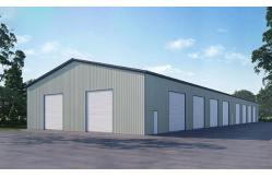 China Industrial Steel Structure Warehouse Metal Construction Prefab Metal Warehouse Building supplier