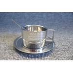200ml Afternoon Tea Heat Resistant Coffee Espresso Cup Set  With Spoon for sale