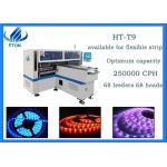 250mm*any length PCB 5 digital cameras 250000CPH led flexible strip SMT mounting machine for sale