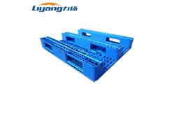China Stackable Lightweight Plastic Pallets Recycle Euro HDPE Pallets supplier