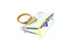 China BPA Free Iridescent Clear Holographic Purse For Women supplier