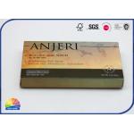 Brown Silver Paper Folding Gift Box With 4C Print Matte Lamination