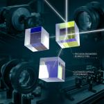 Transparent Optical Glass Cube Prism Splitter Cmy Crystal Dichroic Custom X-cube Prism