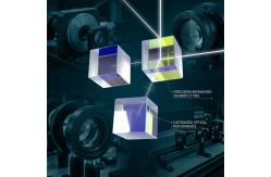 China Transparent Optical Glass Cube Prism Splitter Cmy Crystal Dichroic Custom X-cube Prism supplier