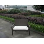 Synthetic Rattan Garden Dining Sets , Cafe Balcony Chair Set