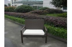 China Synthetic Rattan Garden Dining Sets , Cafe Balcony Chair Set supplier