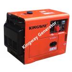 10KW Silent Small Mobile Natural Gas Generator Set Emergency Power for sale