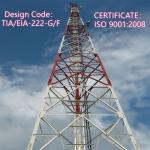 Wireless Galvanized Self Supporting 3 Leg Angular Steel GSM Communication Tower Supplier