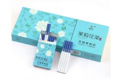 China ISO 4C Biodegradable Cigarette Packaging Box Matt Cardboard Empty Hemp AI CDR supplier