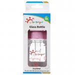 110-150℃ 60ml 2oz Liquid Silicone Glass Baby Feeding Bottles for sale