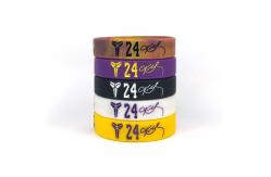 China Custom Printed Silicone Wristbands Basketball Games Star Ball Promotion Multi Color Night Glow Luminous Silicone Band supplier
