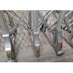 80x80mm Stainless Steel Cable Mesh Customized Height Polished Surface Treatment for sale