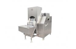 China Vegetable 1.0MPa 3000kg/H 3 Belts Onion Peeling Machine supplier