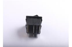 China Double Micro Rocker Switch With Copper / Compound Silver Contact Material supplier