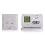Control Heating System Digital Boiler Wireless Thermostat With Remote Sensor for sale