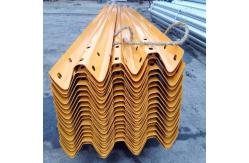 China Metal Beam Road Safety W Beam Guardrail with Hot Galvanized Cold Rolled Technology supplier