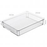 Refrigerator storage container fridge organizatiofn box organizer with lid for sale