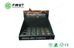China Customized Counter Display Racks With Holes Retail Promotion Cardboard Counter Display supplier