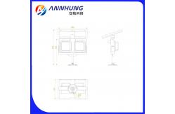 China 240vac Solar Runway Guard Light 50fpm ICAO Annex 14 Fragile Coupling supplier