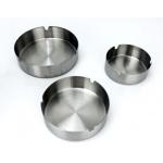 0.6mm Custom Tin Cans 12cm Stainless Steel Ashtray Outdoor for sale