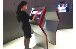 China High Resolution Touch Screen Display Kiosk , Interactive Touch Screen Digital Signage supplier