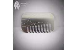 China Custom High Quality Pattern Metal Wedding Invitation Card Barcode Card supplier