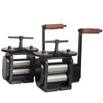 110/130mm Manual Jewellery Rolling Machine Adjustable Press Thickness