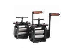 China 110/130mm Manual Jewellery Rolling Machine Adjustable Press Thickness supplier