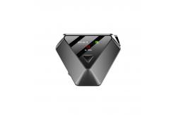 China Keychain Alcohol Detector Black ABS Breath Analyzer Machine supplier