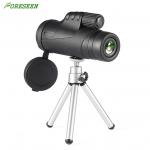 10X42 Green Coated Mobile Phone Mini Monocular Telescope Bk7 Prism Handwheel Focusing for sale