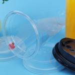 Stack Up PP Flat Dome Disposable Bubble Tea Cups
