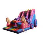 Pvc Material Large Inflatable Slide Display Custom Slide For Adults En14960 for sale