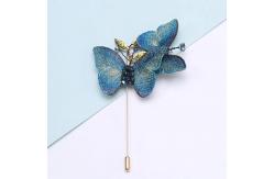 China Captivating Dual Butterfly Brooch – Handcrafted Nature Art | Custom Wing Patterns | Lightweight & Versatile supplier