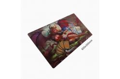 China Non Slip Playmat 600x350mm Mtg Game Mats Smooth Fabric Material supplier