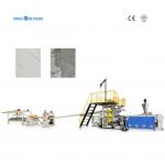 China PVC Marble Sheet Unmanned PLC Control Plastic Production Line Extruder Making Machine for sale