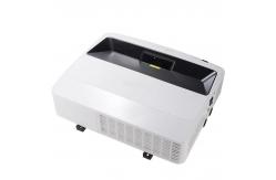 China Manual 5000 Lumen UST Laser Projector With XGA Resolution And 16W Speaker supplier
