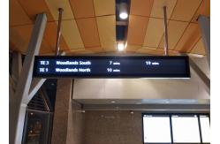 China P6 P8 P10 LED Matrix Message Display For Bus Metro Subway Station supplier