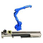 6 Axis Robotic Arm Yaskawa GP25-12 With CNGBS Robot Guide Rail For Handling Robot Automation for sale